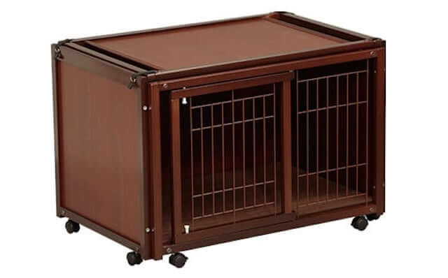 キャスター付きペット用ケージ