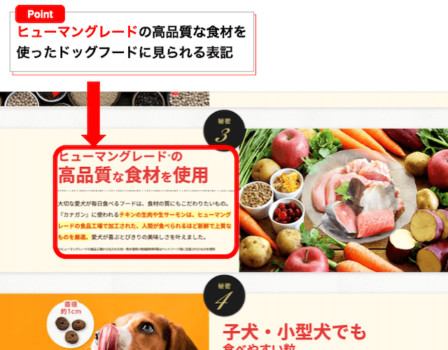 良質な原材料が使用されているフードを選ぶ