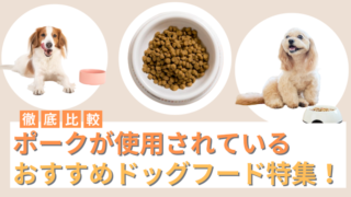 豚肉(ポーク)ドッグフードおすすめ8選！市販・グレインフリーなど