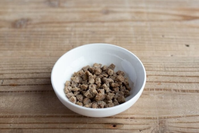 お皿に入ったヴィジョンズドッグフード