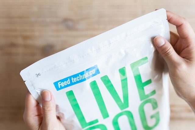 リブドッグのジップ部分