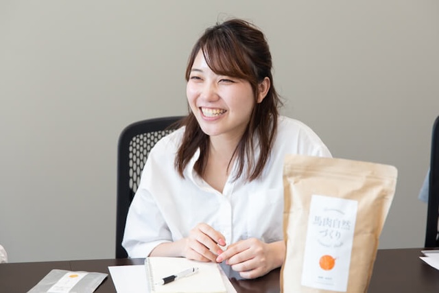 利他フーズへのインタビューの様子10