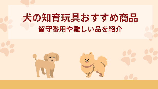 犬の知育玩具におすすめの商品11選！留守番用や難しい品を紹介