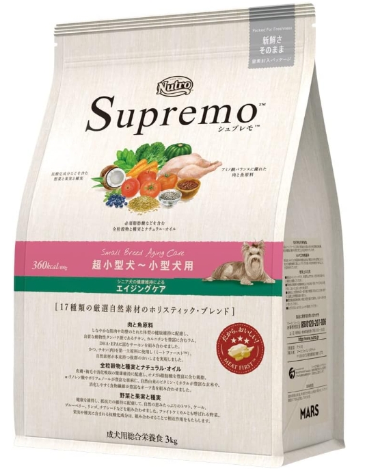 Nutro シュプレモ 超小型犬～小型犬用 エイジングケア