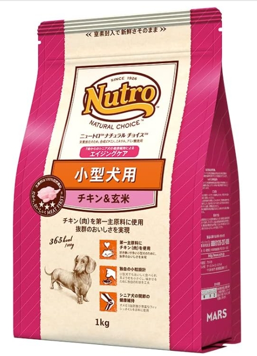 ナチュラルチョイス 小型犬用エイジングケア シニア犬用